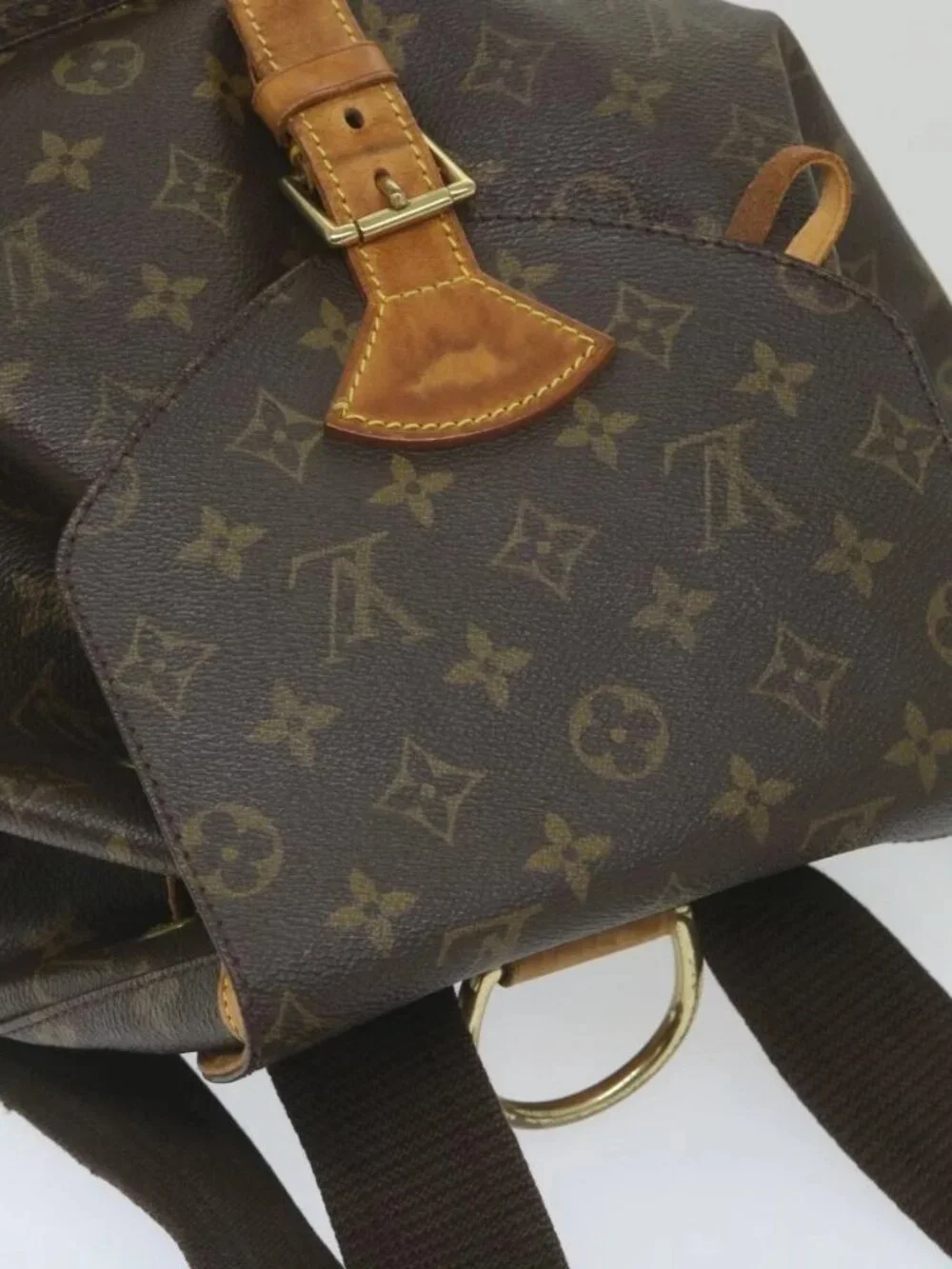 LOUIS VUITTON Monogram Montsouris GM Backpack M51135 LV Auth bh132